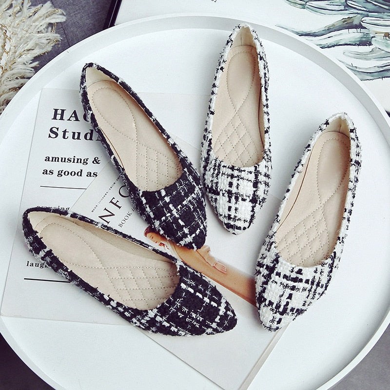 Women's soft flat casual shoes